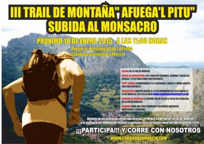 Trail "Afuega'l Pitu" - Subida al Monsacro
