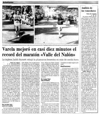 Maratón Valle del Nalón