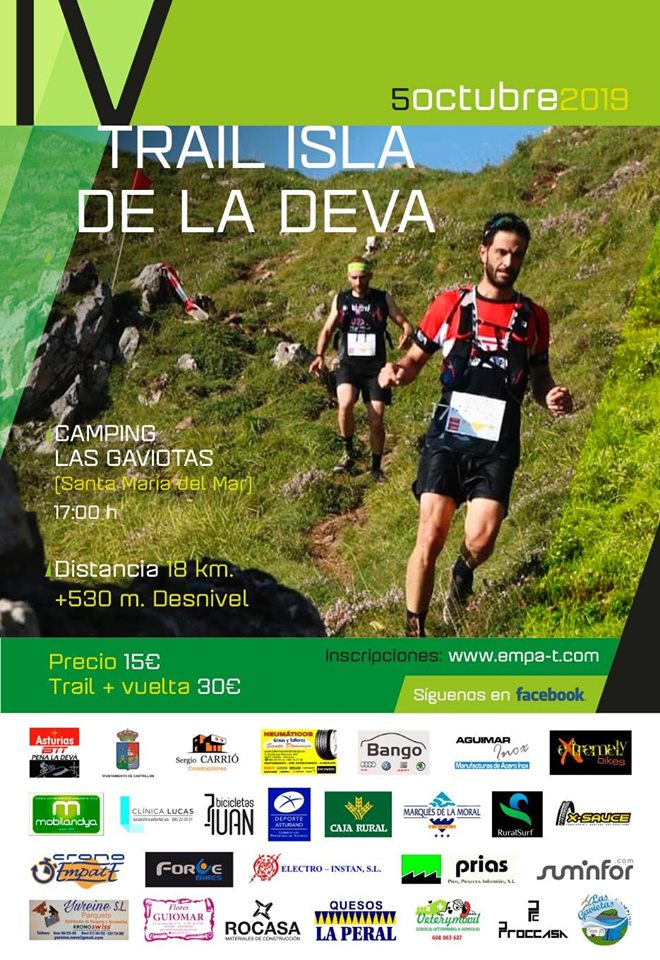 Trail Isla De La Deva 2019 Carreras Populares En Asturias La