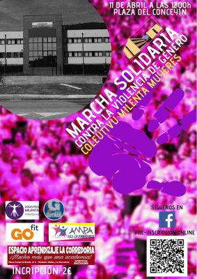 Marcha Solidaria contra la Violencia de Género del IES La Corredoria